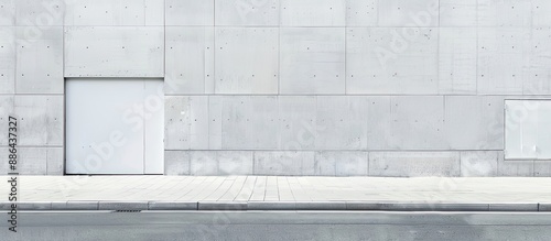 An isolated white backgroun...