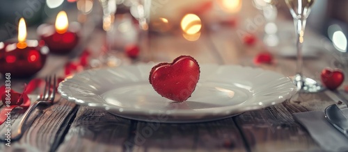 Selective focus Valentine s...