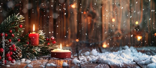 Christmas decor and lit can...