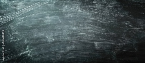 Chalk smudges on blackboard...