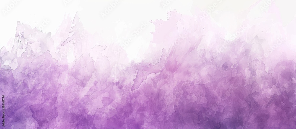 Soft purple light creates a gentle watercolor background with copy space image Soft purple light creates a gentle watercolor background with copy space image