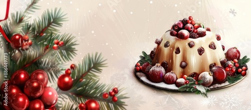 A festive Christmas themed ...