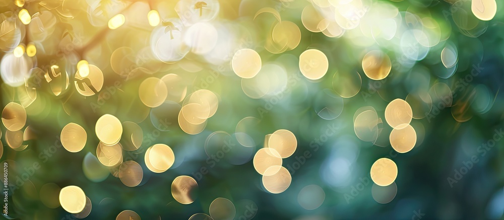 Obraz premium Blurry background with bokeh effect perfect for a copy space image