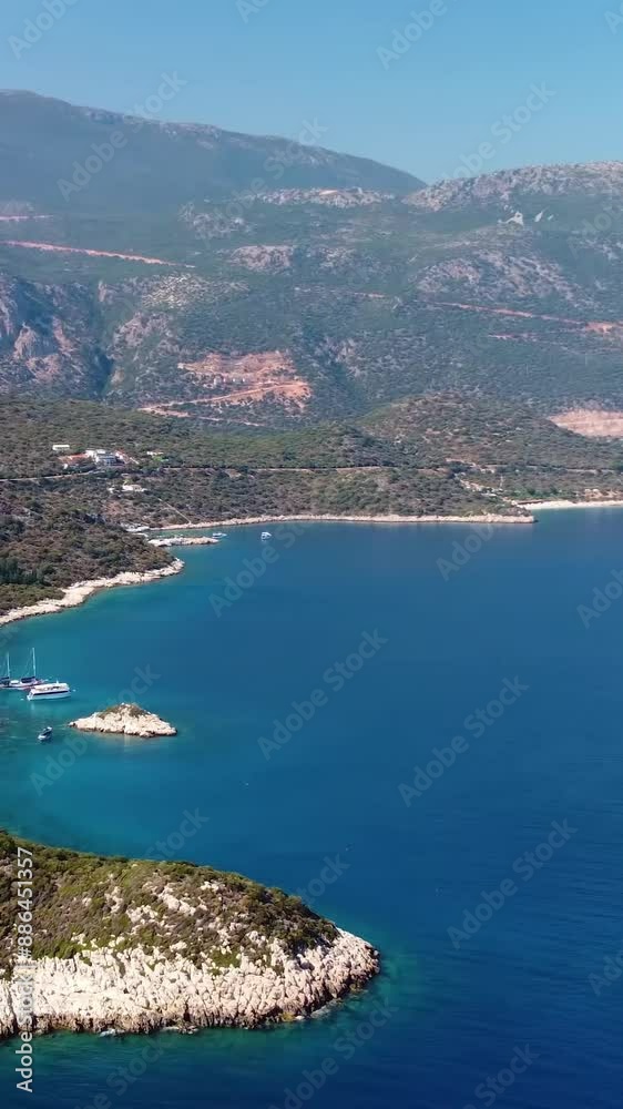 Aerial view of beautiful Turkey landscape Aerial view of beautiful Turkey landscape