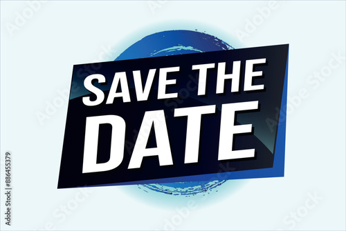save the date poster banner graphic design icon logo sign symbol social media website coupon

