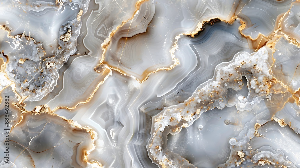 Elegant Marble Texture with Golden Veins Elegant Marble Texture with Golden Veins