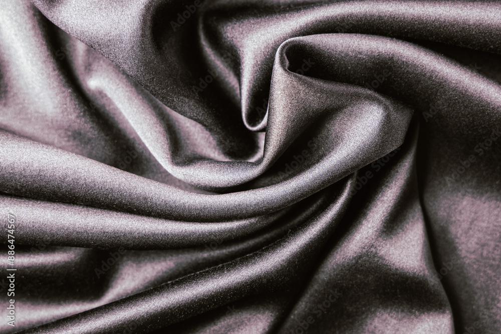 Fototapeta premium Textile background soft and shiny silk texture. High quality photo