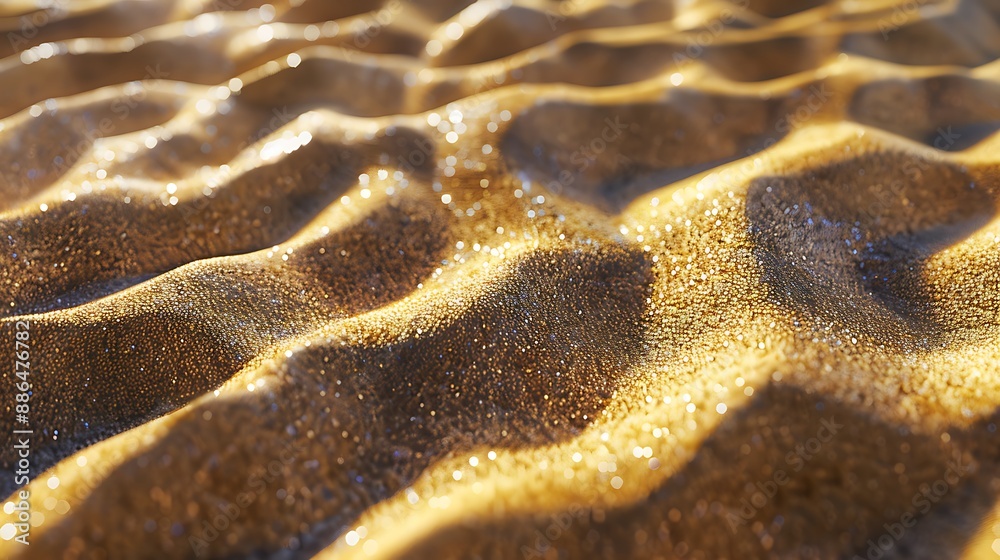 An abstract background of sand particles with shadows creating a 3D effect, emphasizing the granular texture An abstract background of sand particles with shadows creating a 3D effect, emphasizing the granular texture