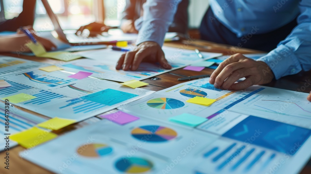 The business meeting documents The business meeting documents