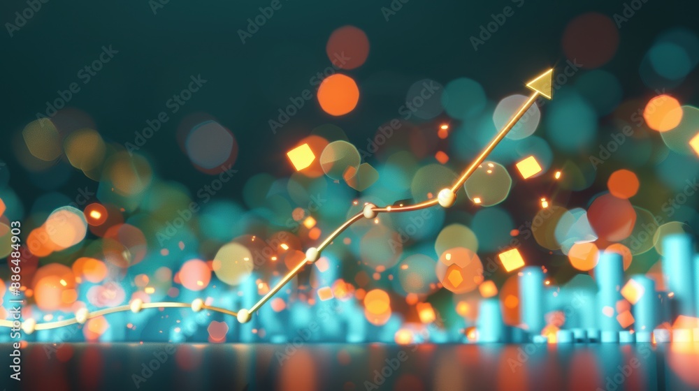A powerful stock image capturing the essence of business growth, with graphs illustrating a surge and swell. The composition includes generous copy space for adding personalized content. A powerful stock image capturing the essence of business growth, with graphs illustrating a surge and swell. The composition includes generous copy space for adding personalized content.