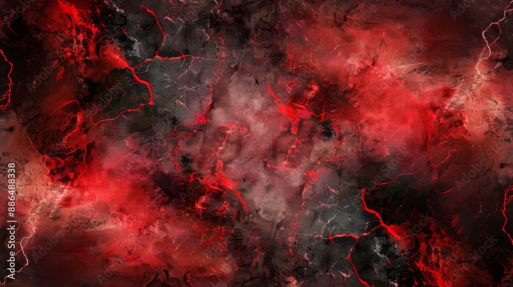 Red and Black Marbled Texture: Mysterious and Elegant Design - Artistic Background Red and Black Marbled Texture: Mysterious and Elegant Design - Artistic Background