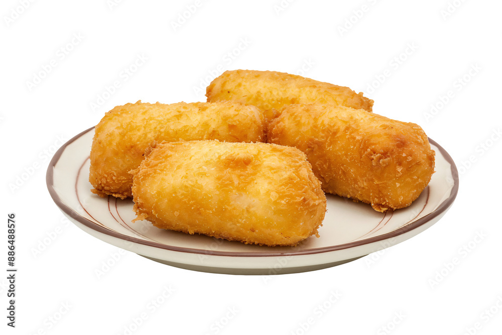 Risoles on a plate Risoles on a plate
