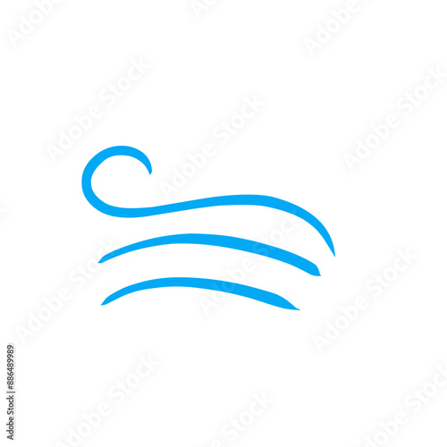 waves vector illustration