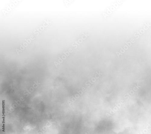 Transparency Fog or smoke isolated transparent background