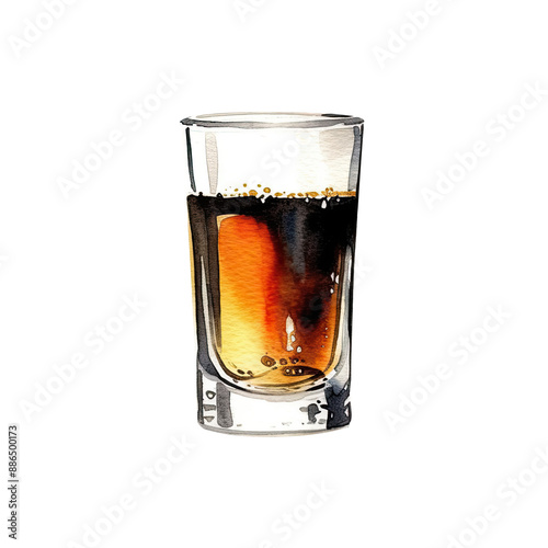 Baby Guinness Shot Clipart Image