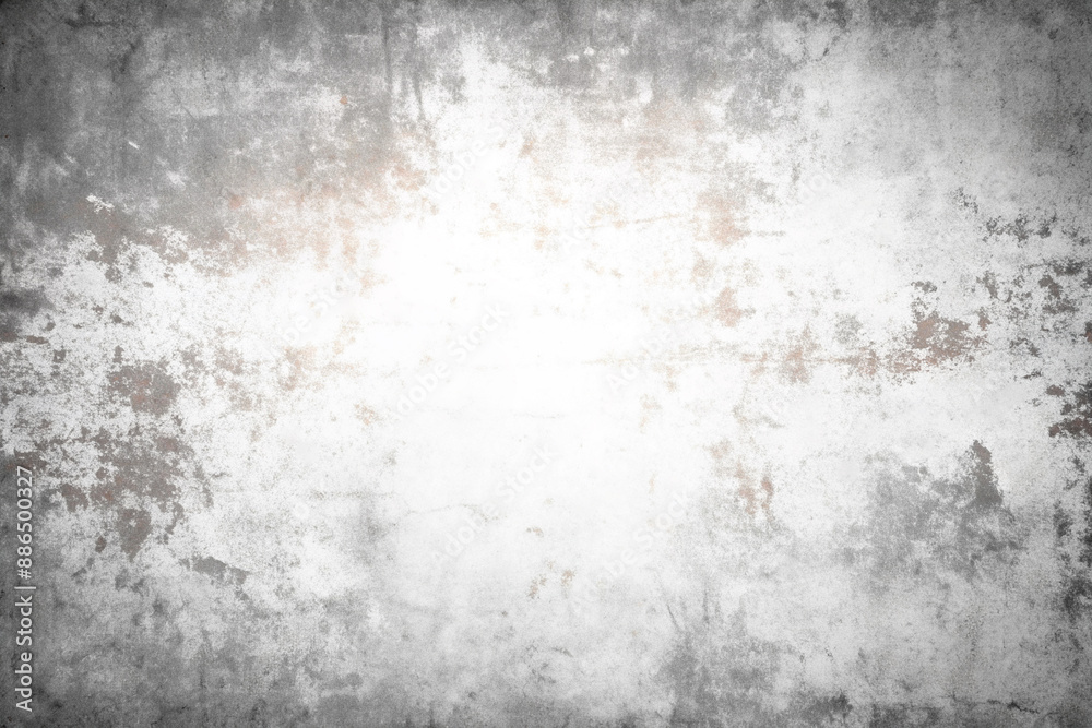 A detailed view of a concrete wall in gray color with a central white section A detailed view of a concrete wall in gray color with a central white section