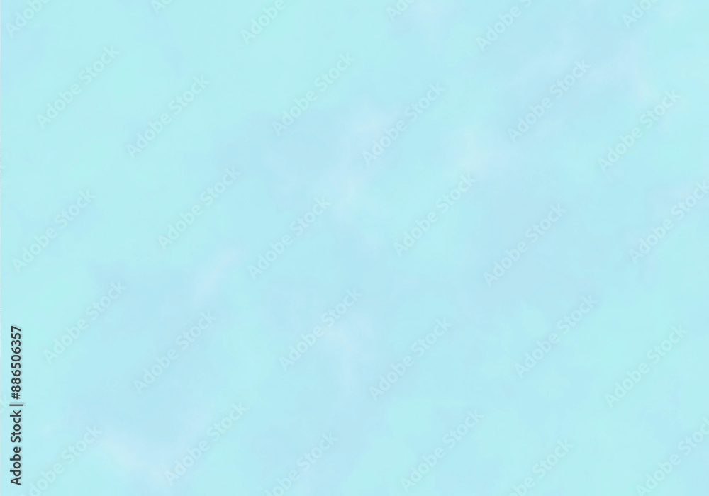 シンプルな水彩背景　爽やかブルー