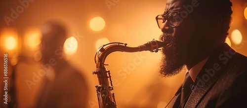 Saxophonist In The Spotlight