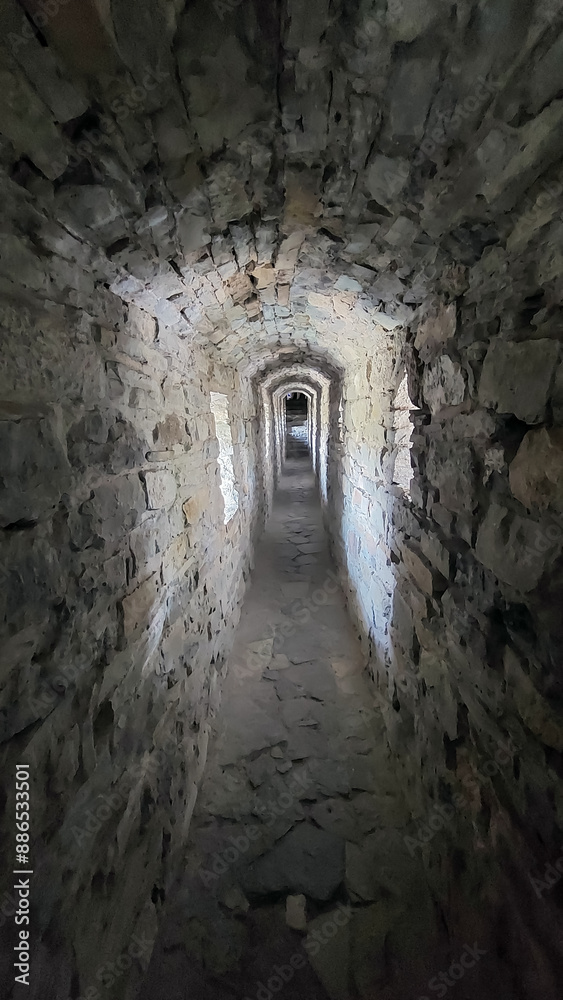 Obraz premium Kamianets-Podilskyi Fortress - Zamkova Street, 1, Kamianets-Podilskyi, Khmelnytskyi Region, Ukraine, Europe, 32341