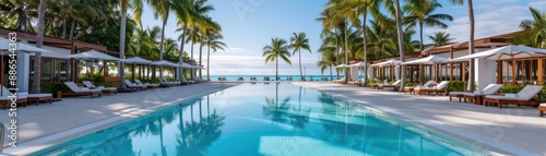 Luxury Resort with Private Pool, Palm Trees, and Ocean Views Tropical Paradise with a Colonial Past