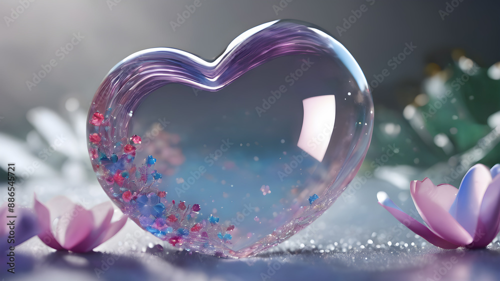Heart shape for Love concept, Valentine's Day concepts. love symbol, concept for Valentine's Day, wedding etc. Heart elements for love concept design. AI generated image Heart shape for Love concept, Valentine's Day concepts. love symbol, concept for Valentine's Day, wedding etc. Heart elements for love concept design. AI generated image