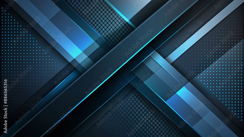 Dark modern abstract background featuring a subtle blue to black color gradient with geometric shapes, ideal for a sleek and sophisticated web banner design. Dark modern abstract background featuring a subtle blue to black color gradient with geometric shapes, ideal for a sleek and sophisticated web banner design.