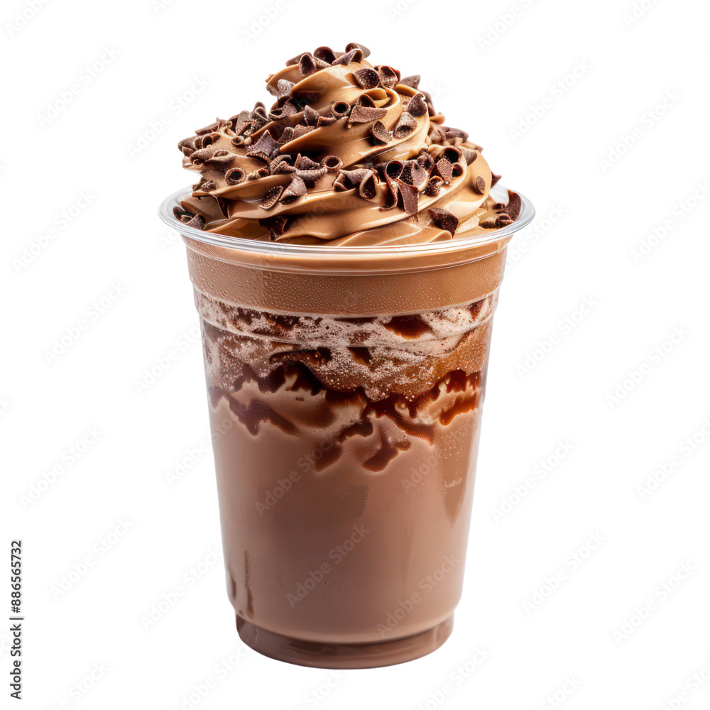 chocolate milk shake isolated on a transparent background chocolate milk shake isolated on a transparent background