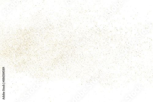 Obraz na płótnie Gold vector texture on white background. Light golden pattern. Old paper surface. Yellow confetti illustration backdrop. Design element. EPS 10.
w salonie