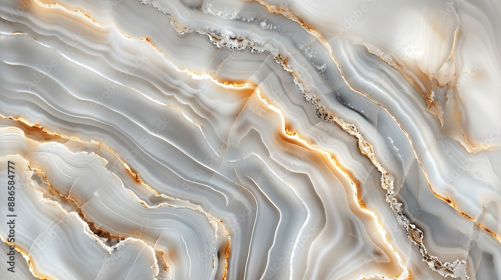 Obraz premium Elegant Marble Texture with Soft Hues