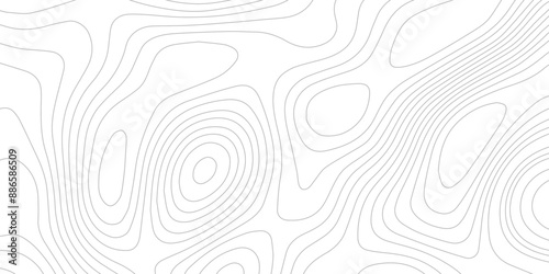 Vector contour topographic map background. black abstract line luxury art. Topographic map lines, contour background. geography and topographic map grid abstract backdrop.