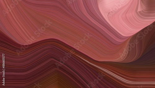 modern futuristic banner background with rosy brown, very dark pink and old mauve color. modern waves background illustration