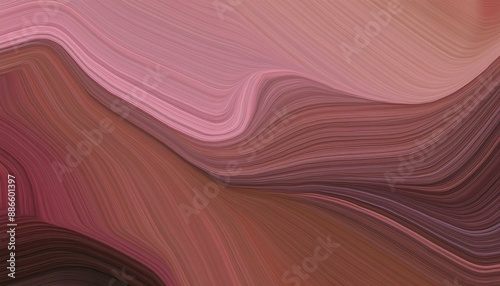 modern futuristic banner background with rosy brown, very dark pink and old mauve color. modern waves background illustration