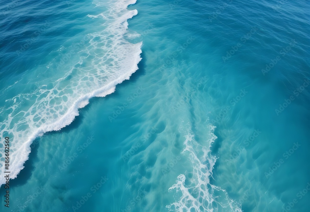 Beautiful beach scenery, high angle view of the sea Beautiful beach scenery, high angle view of the sea