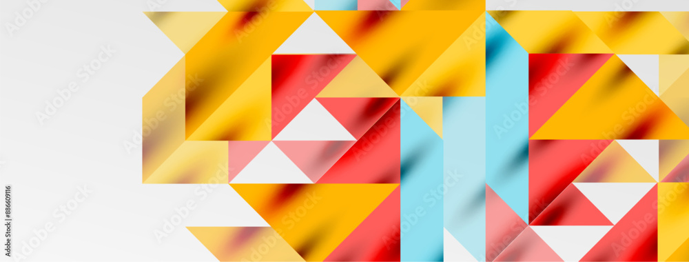 Tech minimal overlapping triangle shapes elements geometric graphic pattern Tech minimal overlapping triangle shapes elements geometric graphic pattern