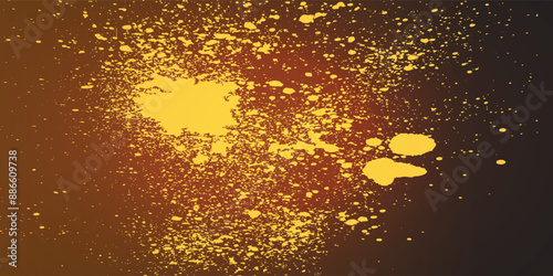 sun light brown orange black abstract gradient background with grain and noise texture