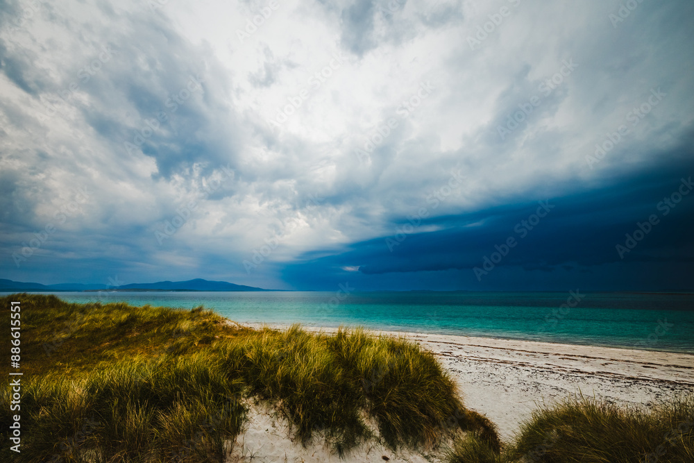 Fototapeta premium Schottland Hebriden Meer Licht