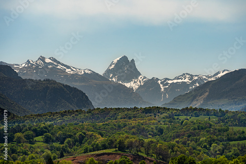 Ossau Valley, French Pyrenees, HDR Image