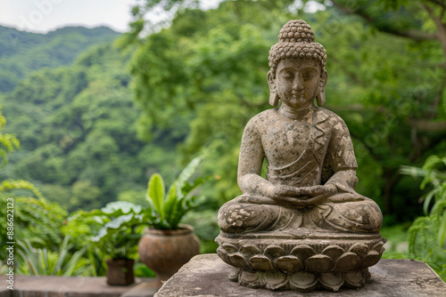 Artistic Gautam Buddha Stat...