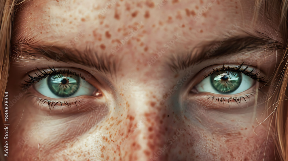 Capturing the Beauty: A Close-Up Portrait of a Girl's Beautiful Eyes Capturing the Beauty: A Close-Up Portrait of a Girl's Beautiful Eyes