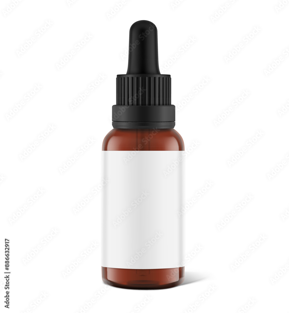 Realistic dropper bottle mockups isolated on white background. Vector illustration. Сan be used for cosmetic, medical and other needs. EPS10. Realistic dropper bottle mockups isolated on white background. Vector illustration. Сan be used for cosmetic, medical and other needs. EPS10.