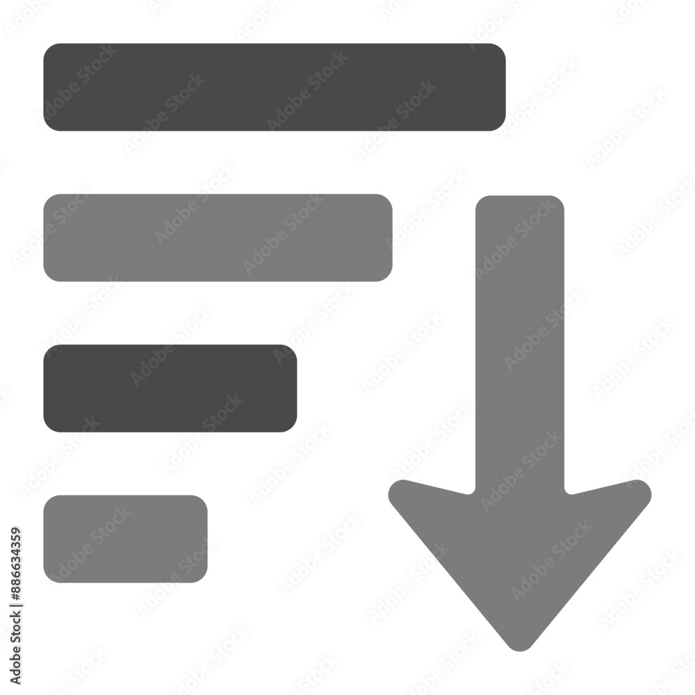 Sort Descending Icon Sort Descending Icon