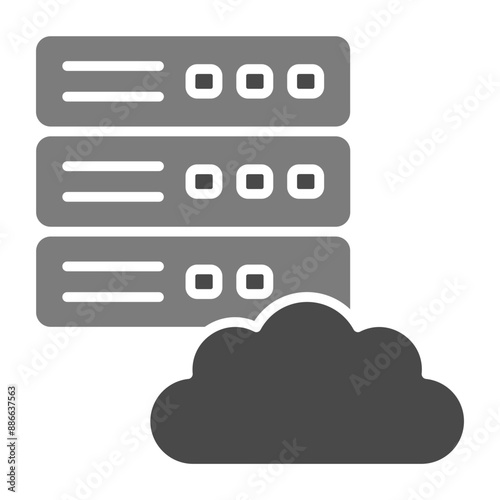 Cloud Server Icon