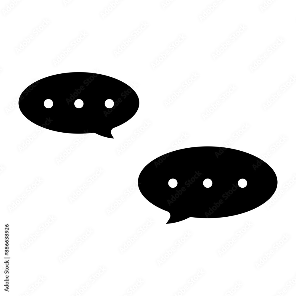 icon bubble chat glyph icon bubble chat glyph