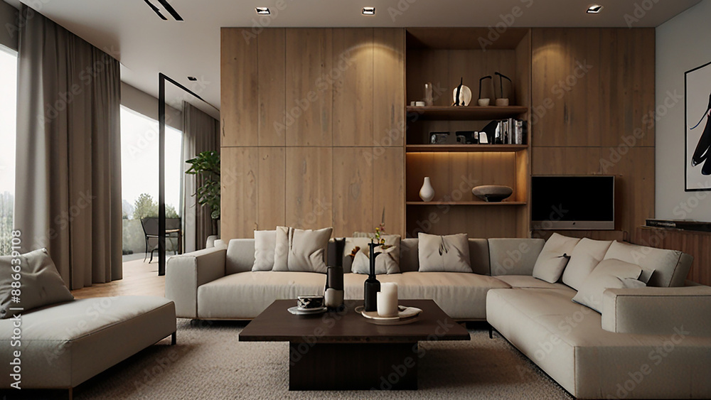 Versatile Living Room Design: A Multi-View Ultra Rendered Interior by ...