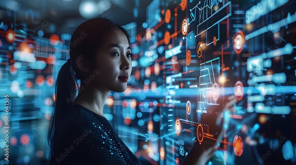 Vibrant Digital Workspace with Virtual Tools for Innovative Business Networking and Communication Vibrant Digital Workspace with Virtual Tools for Innovative Business Networking and Communication