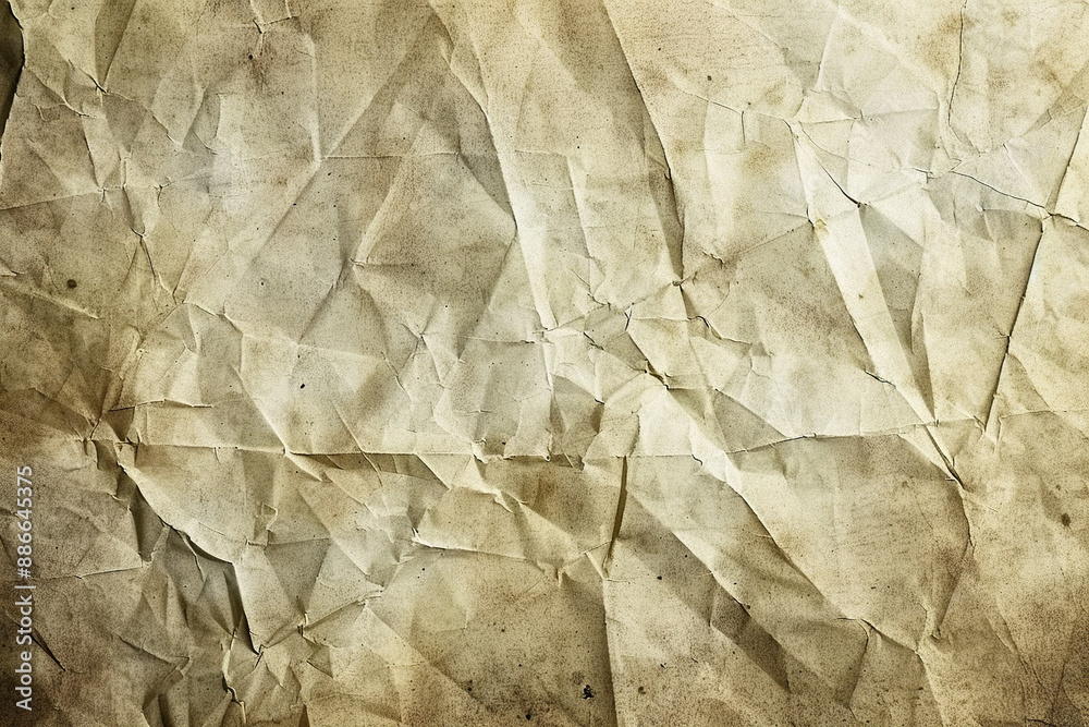 Beautiful texture old crumpled paper, design abstract background Beautiful texture old crumpled paper, design abstract background