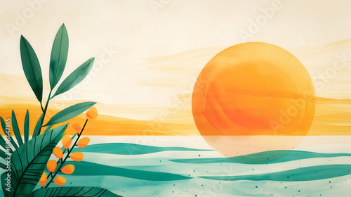 Hand-Drawn Summer Minimalis...
