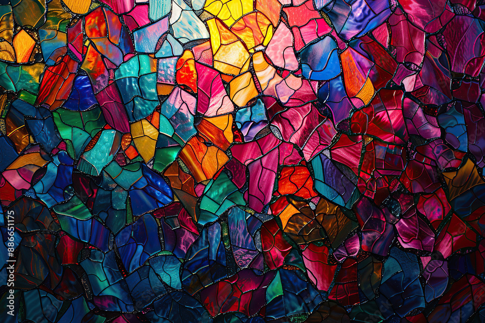 Generative ai on theme of beautiful texture broken glass for design natural abstract background Generative ai on theme of beautiful texture broken glass for design natural abstract background