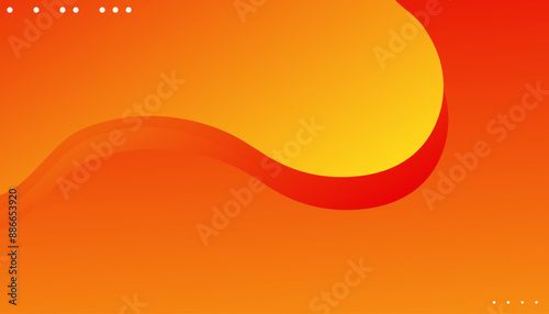 Abstract yellow geometric background. Liquid color background design. It is suitable for posters, flyers, websites, covers, banners, advertising
