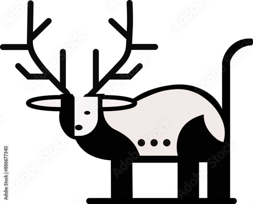 icon deer